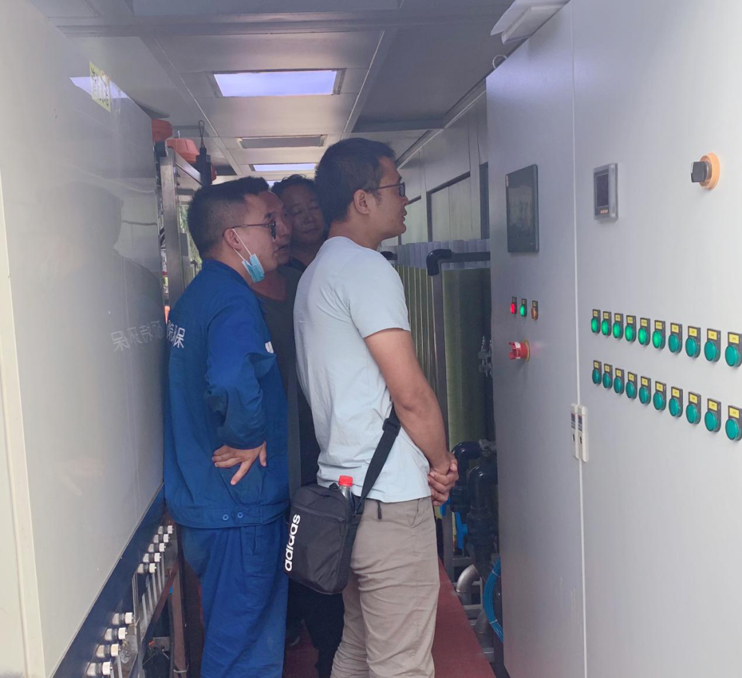 寧洱縣住建局領導蒞臨碩特環(huán)保寧洱項目指導工作
